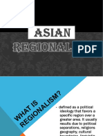 Asian Regionalism