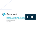 Online Travel Sales and Intermediaries in Malaysia