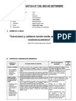 Unidad Didáctica N°7 Del Mes de Septiembre