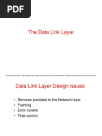 Data Link Layer Design Issue