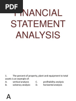 Financial Statement Analysis