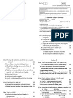 Computer Science (Theory) : Code No. SKVM/HY/18-19/11/CS/083