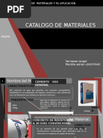 Lista de Materiales de Construccion