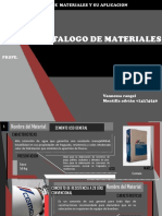 Materiales Catalogo