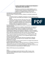 Cipos Método de Instalación Constante de Orientación Presente y Seguridad