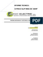 Informe Motor SR 180 HP Bateas