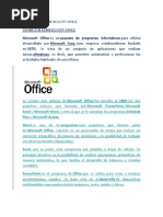 El Paquete de Microsoft Office