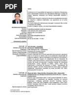 Curriculum Vitae Mefm - Julio 2019