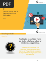 Semana 1 - Repaso de Conceptos de Marketing y Segmentación