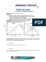 Tarea III Ejercicios Varios Demanda Oferta y Equilibrio Corregida Por Carolina 15 de Agosto de 2014c