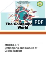 Introduction To Globalization-Contemporary World