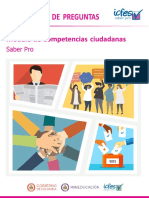 Cuadernillo de Preguntas Competencias Ciudadanas Saber Pro 2018