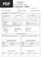 Civilstructural Permit (For Building Permit)