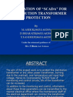 Application of "Scada" For Distribution Transformer Protection