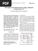 IIP2-improved Frontend Receiver Using A Mismatch Compensation LNA