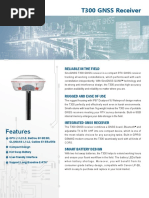 T300 GNSS Receiver: Features