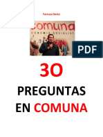 Farruco Sesto. 30 Preguntas en Comuna