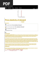 Price Elasticity of Demand: Home Discussion Topics Dictionary Almanac Signup Login