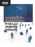 Libro Gobierno Electronico para La Gestión Pública PDF