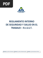 Reglamento Interno de Seguridad Interaseo 30 7 19