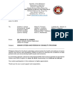 PSD Memorandum