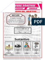 Ejercicios Del Adjetivo para Tercero de Secundaria