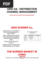 Gino Sa: Distribution Channel Management