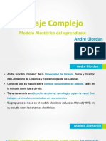 Aprendizaje Complejo, Modelo Alostérico. André Giordan