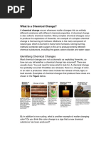 What Is A Chemical Change