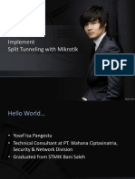 Implement Split Tunneling With Mikrotik