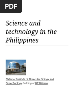 Science and Technology in The Philippines - Wikipedia