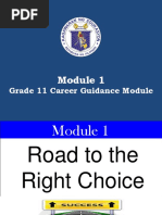 Grade 11 Career Guidance Module