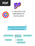 A Strategy For Performance Excellence