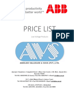 Abb (Avs) Price List