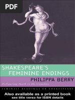 Shakespeare's Feminine Endings