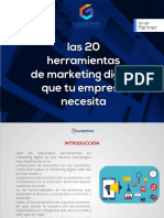 20 Herramientas de Marketing Digital