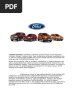 Ford Motor Company Is An American Multinational Automaker That Has Its Main Headquarters