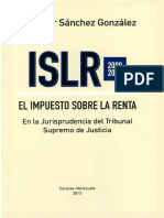 El Impuesto Sobre La Renta en La Jurisprudencia Del Tribunal Supremo de Justicia