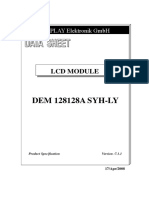 DEM 128128A SYH-LY: LCD Module