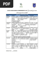 Rúbrica para Evaluar Informe Escrito