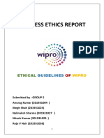 Business Ethics Report