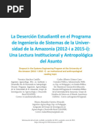 La Deserción Estudiantil en El Programa de Ingeniería de Sistemas de La Universidad de La Amazonia