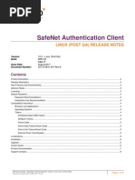 007-013841-001 - SafeNet Authentication Client - 10.0 - Post GA - Linux - Release Notes - Rev B PDF