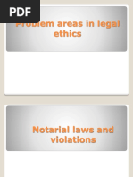 Notarial Laws and Violation