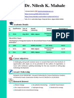 CV - N K Mahale - CEECC