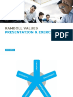 Ramboll Values: Presentation & Exercises