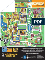 ZooRunRun at Brookfield Zoo Map