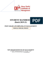 Student Hand Book 2019 PDF