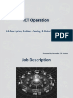 Job Description, Problem - Solving, & Global ICT Future Plan