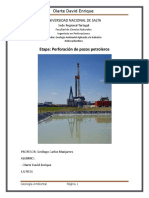 Trabajo de Geología Ambiental Destinado A La Industria Hidrocarburifera